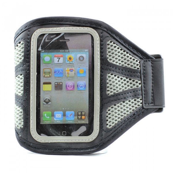 Wholesale Apple iPhone 4S 4 Mesh Armband (Gray)